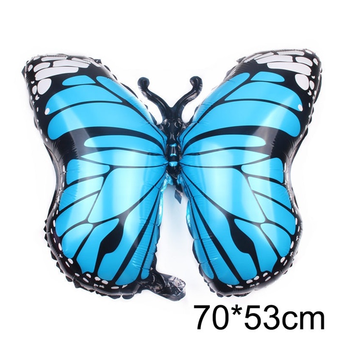 Mavi Kelebek Folyo Balon