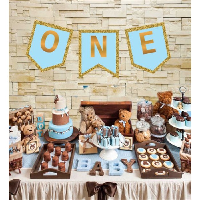 1 Yaş Mavi One Yazı