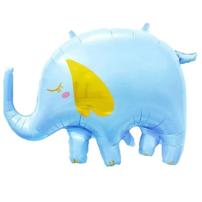 Mavi Renkli Fil Folyo Balon