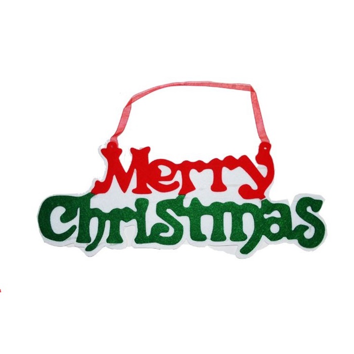 Merry Christmas Yazı Dekor Süs