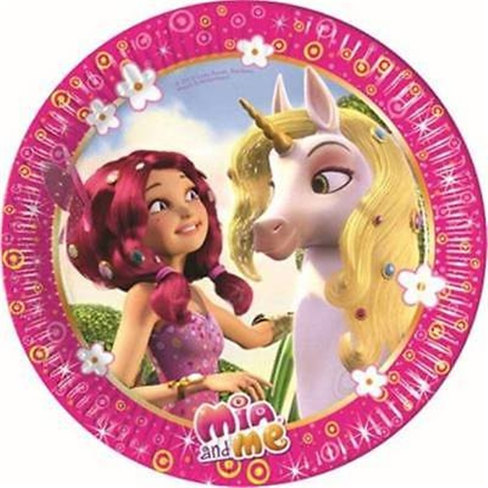 Mia Unicorn Temalı Tabak