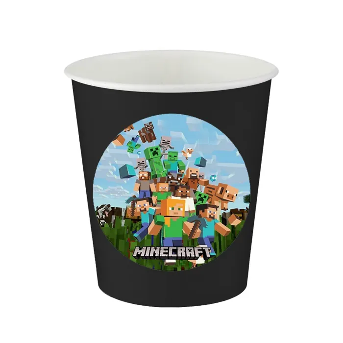Minecraft Karton Bardak