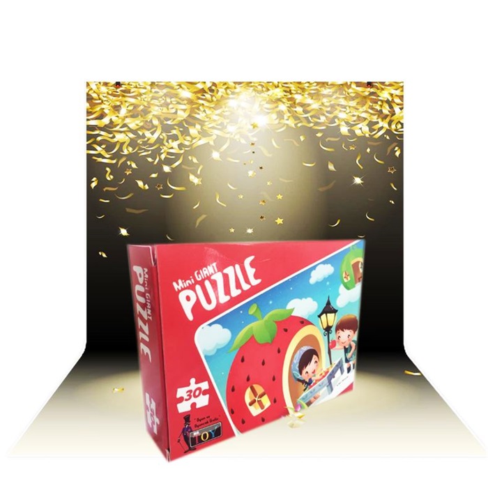 Mini Giant Puzzle Çilek Ev