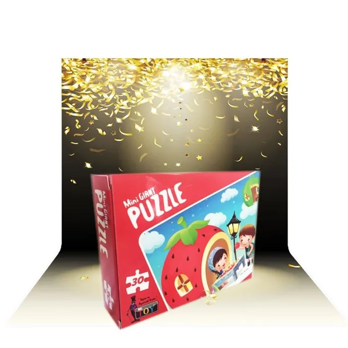 Mini Giant Puzzle Çilek Ev
