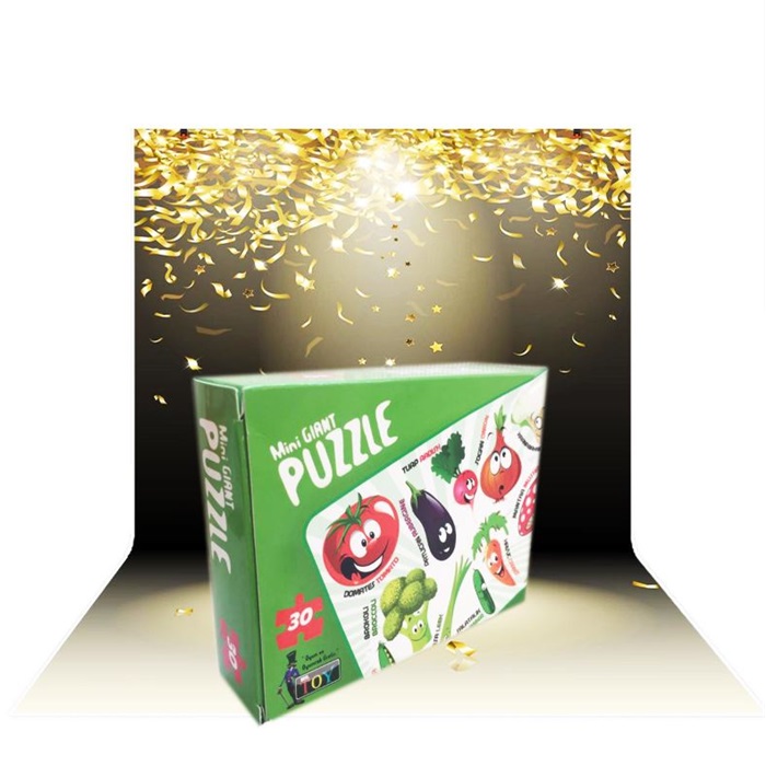 Mini Giant Puzzle Sebzeler