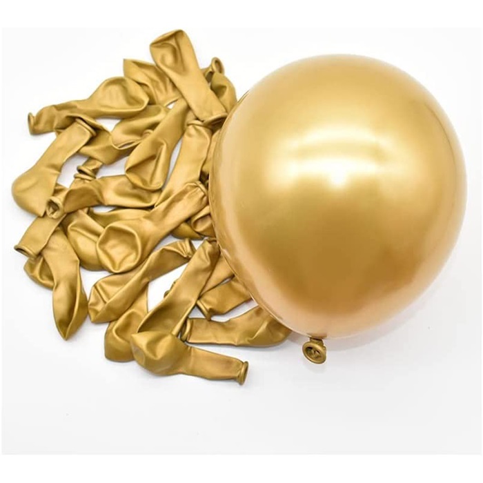 Gold Renkli Mini Krom Balon