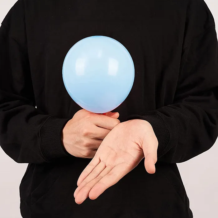 Mini Makaron Pastel Soft Balon Mavi