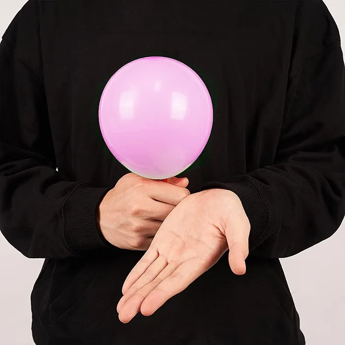 Mini Makaron Pastel Soft Balon Pembe