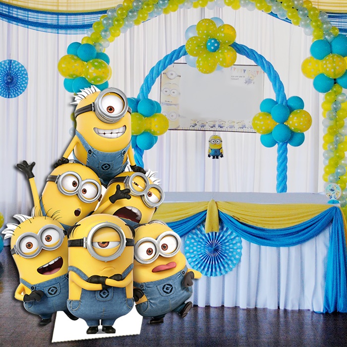 Minion Rush Figürlü Ayaklı Pano