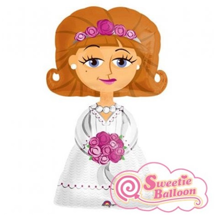 Gelin Airwalker Folyo Balon 