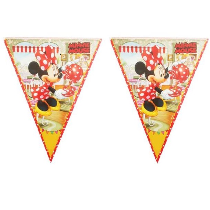 Minnie Mouse Fashion Bayrak Flama Seti