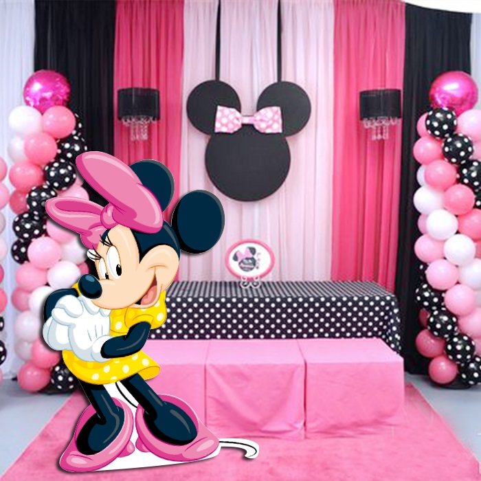 Minnie Mouse Ayaklı Pano