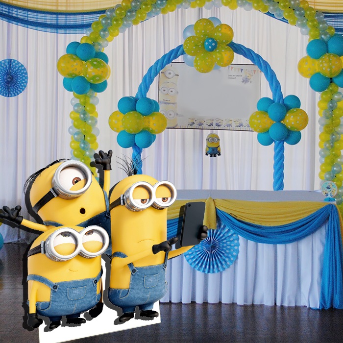 Minions Figürlü Ayaklı Pano