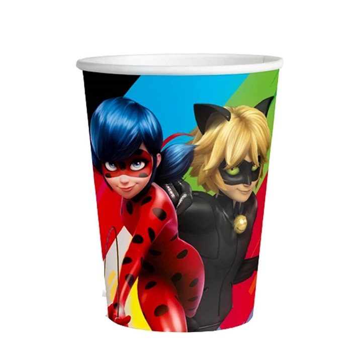 Miraculous Temalı Karton Bardak