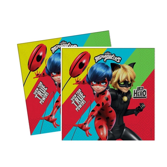 Miraculous Temalı Peçete