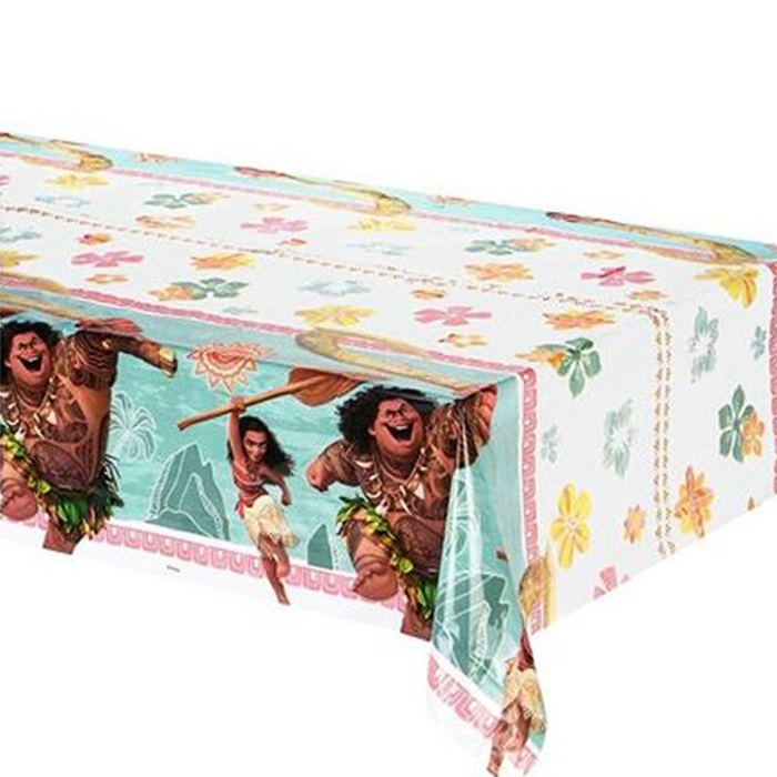 Moana Temalı Plastik Masa Örtüsü
