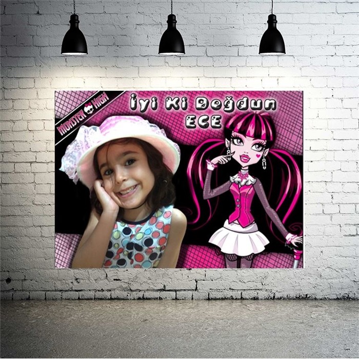 Monster High Kişiye Özel Afiş