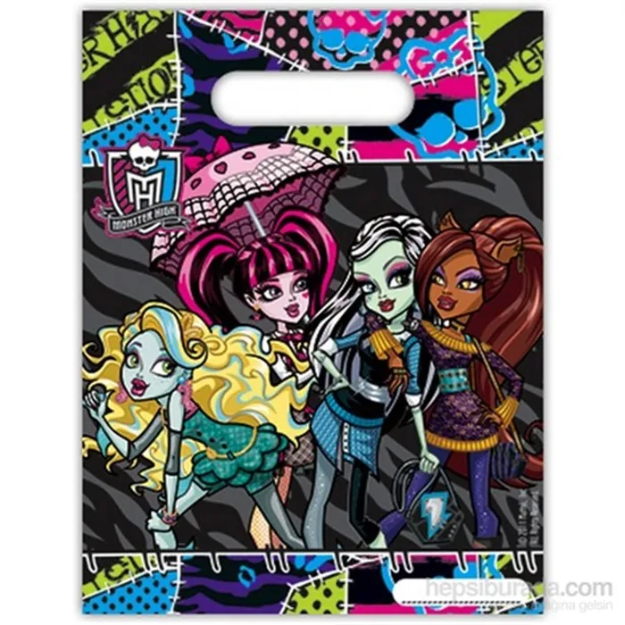 Monster High Temalı Parti Çantası