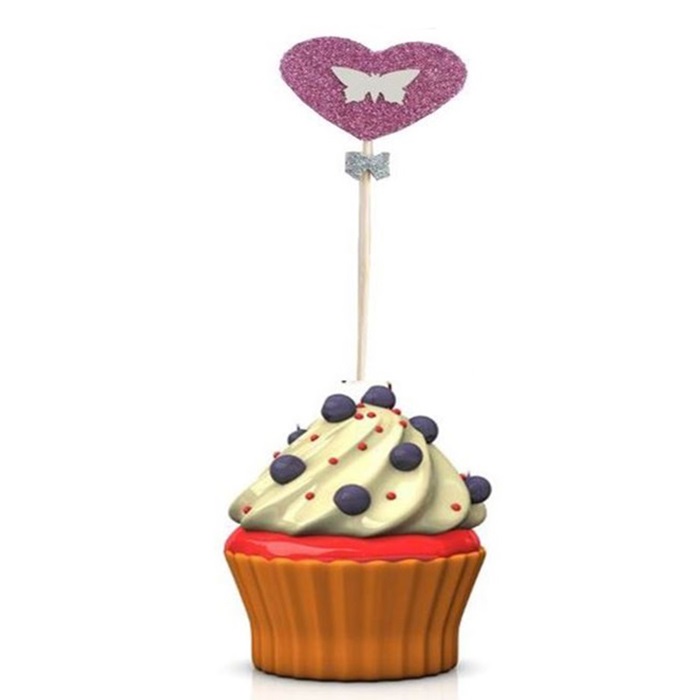 Mor Kelebek Lüks Kürdan Süs