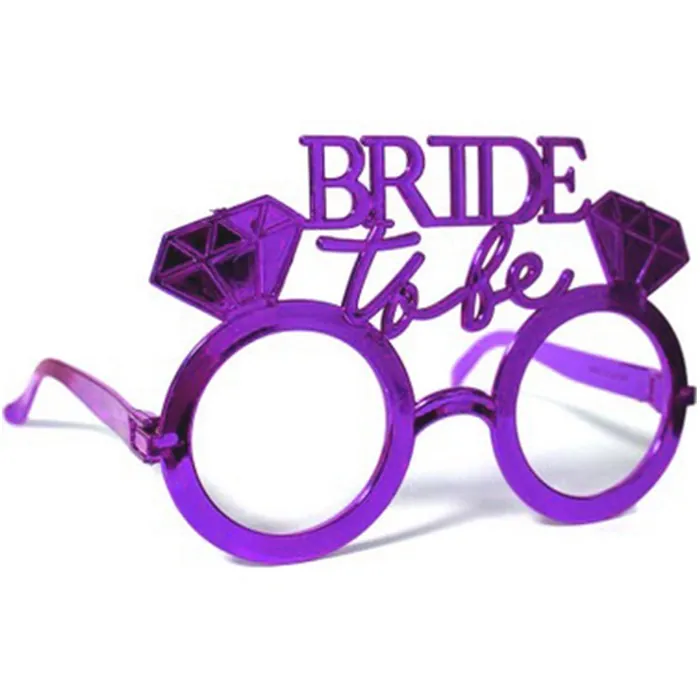 Mor Renkli Bride To Be Parti Gözlüğü