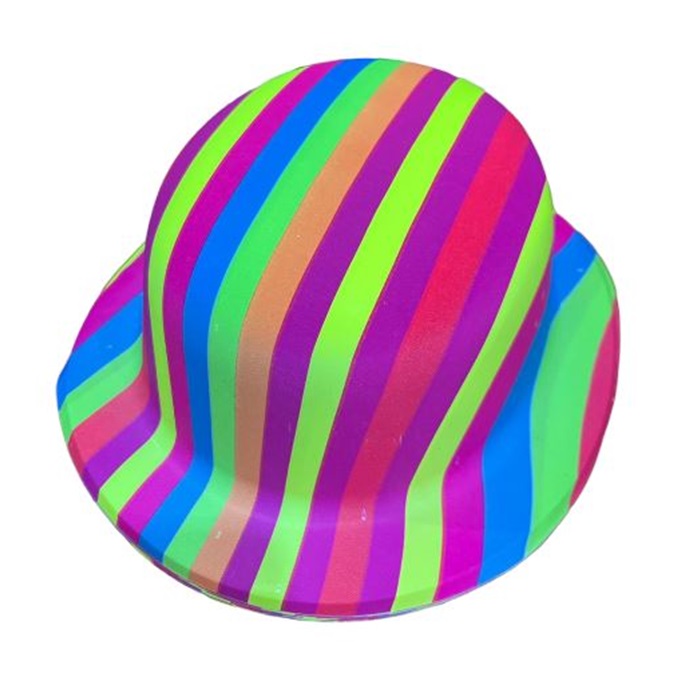 Çizgili Parti Şapka