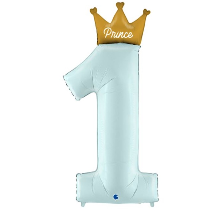 My 1St Birthday Prince Grabo Folyo Balon