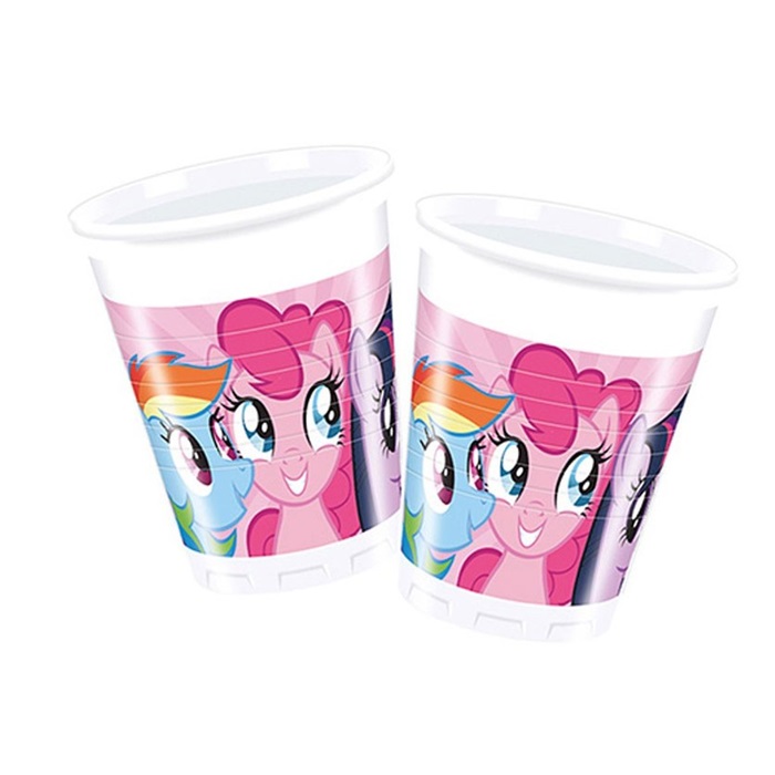 My Little Pony Temalı Plastik Bardak