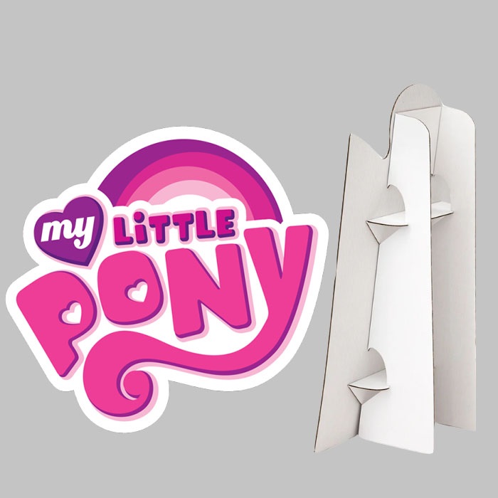 My Little Pony Logo Ayaklı Pano
