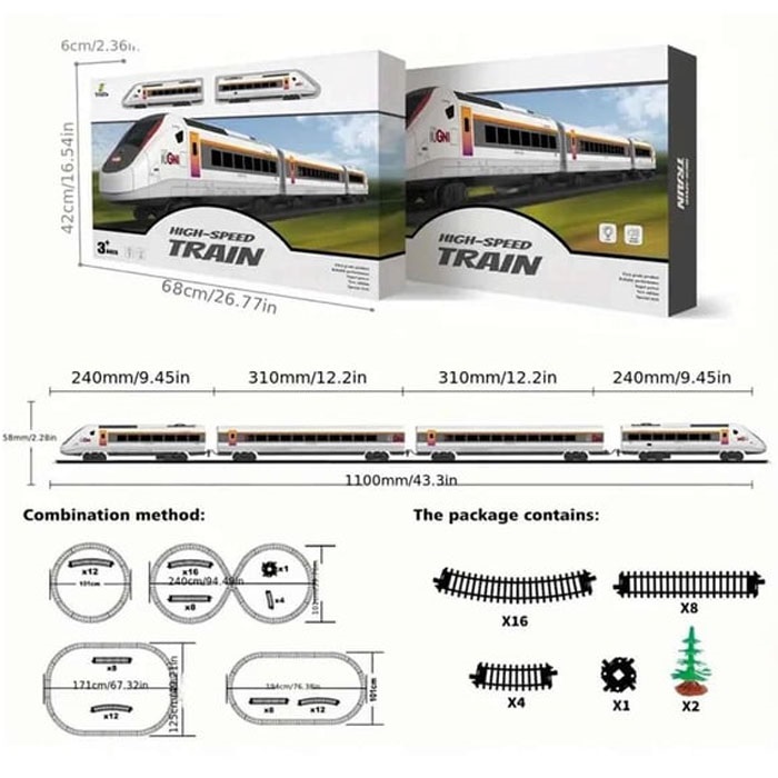 Nessiworld High Speed Pilli Tren Seti