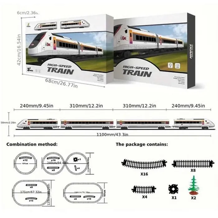 Nessiworld High Speed Pilli Tren Seti