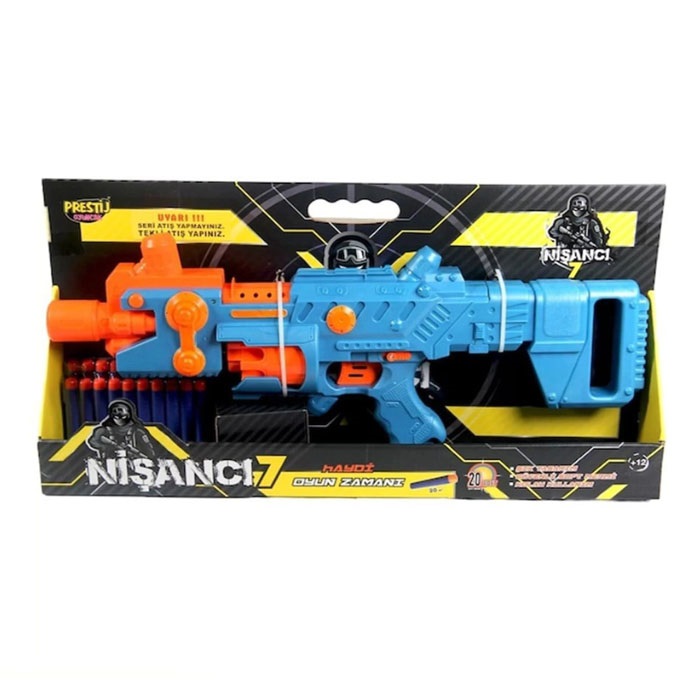 Nişancı 7 Pilli Dart Atan Oyuncak