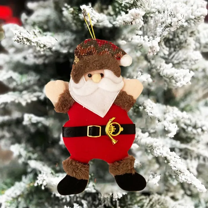 Noel Baba Keçe Asma Süs