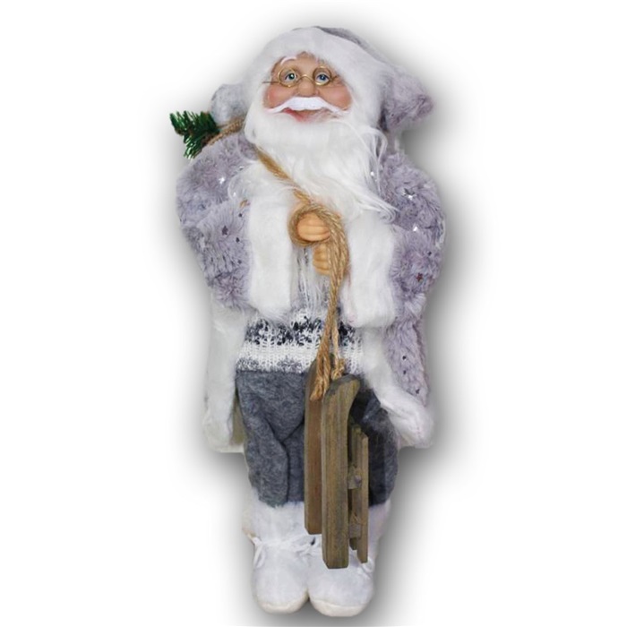 Noel Baba Kızaklı Dekor Süs