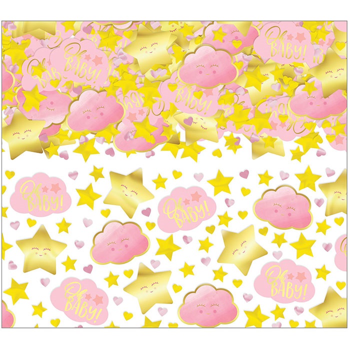 Amscan Oh Baby Girl Masa Süsleme Konfetisi