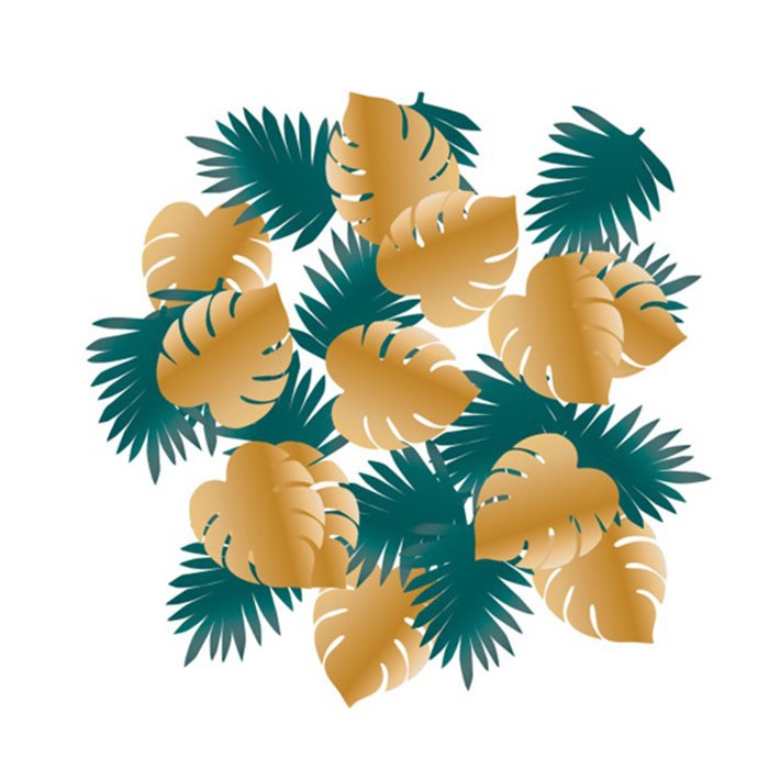 Amscan Palmiye Yaprakları Masa Konfetisi