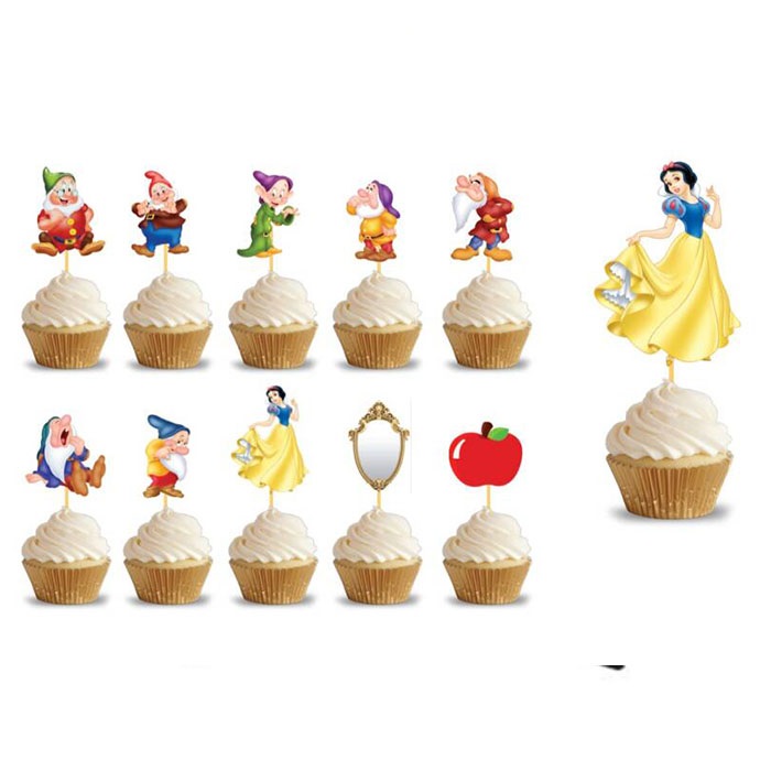 Pamuk Prenses Cupcake Kürdan Süs