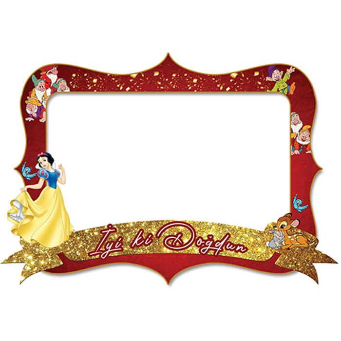 Pamuk Prenses Fotoğraf Çerçevesi