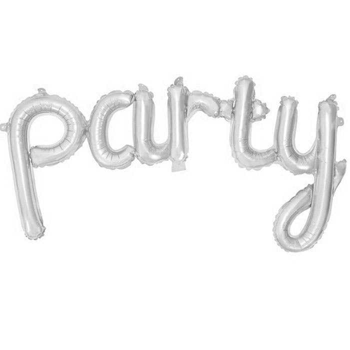 Party Yazılı Günüş Folyo Balon