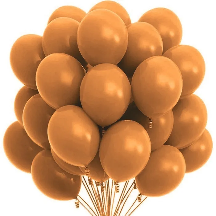 Pastel Karamel Renkli Balon