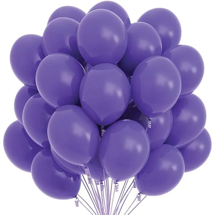 Pastel Lila Renkli Balon