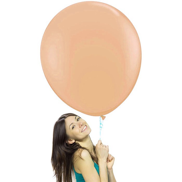 Pastel Somon Renkli Jumbo Balon