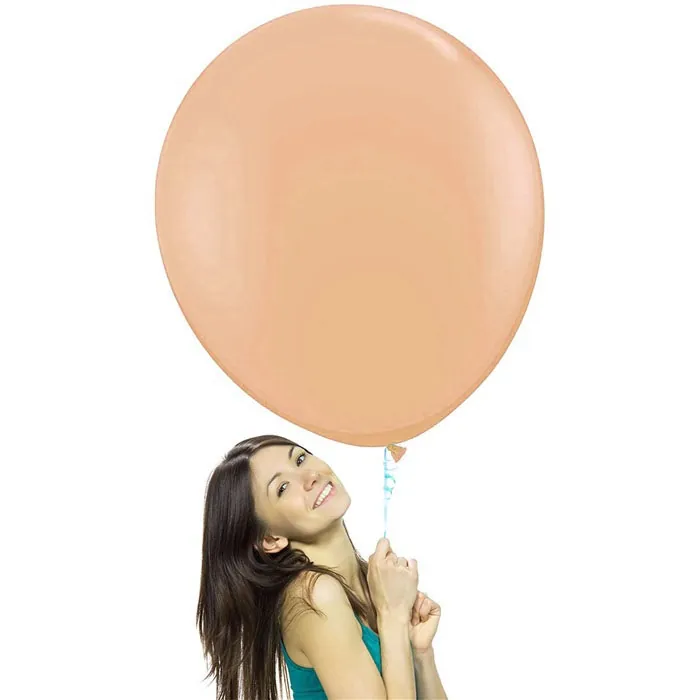 Pastel Somon Renkli Jumbo Balon
