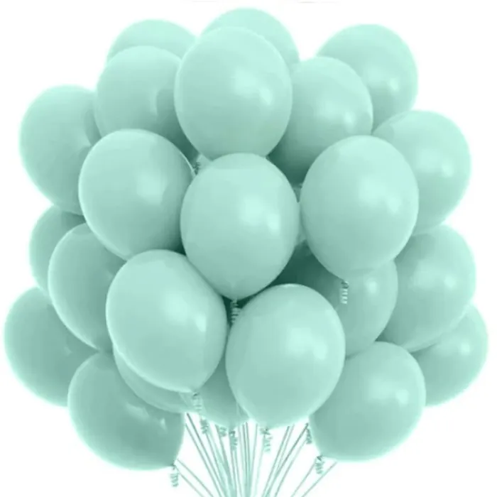 Pastel Su Yeşili Balon