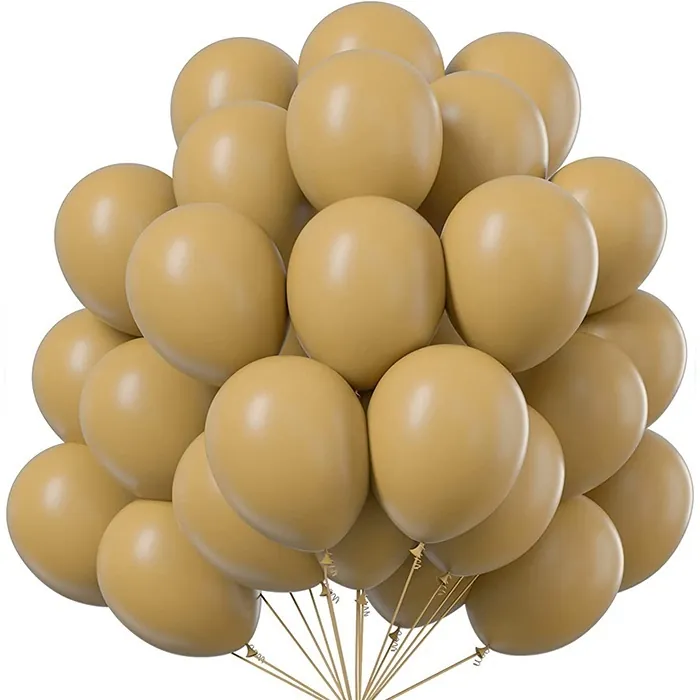 Pastel Zerdeçal Renkli Balon