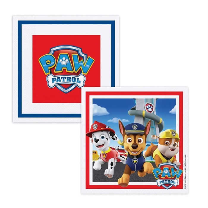 Paw Patrol Temalı Peçete