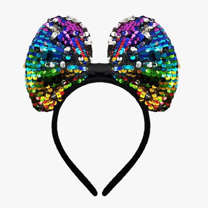 Payetli Fiyonk Pullu Taç