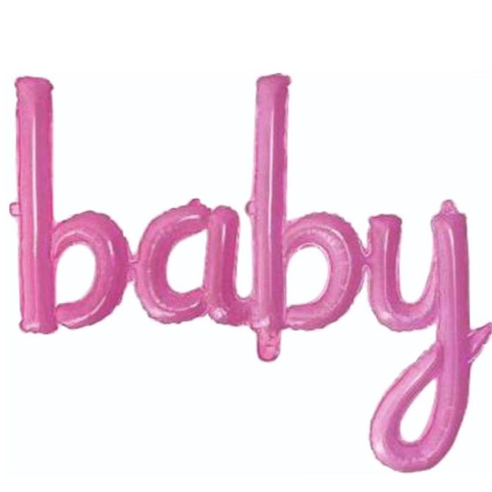 Pembe Baby Folyo Balon