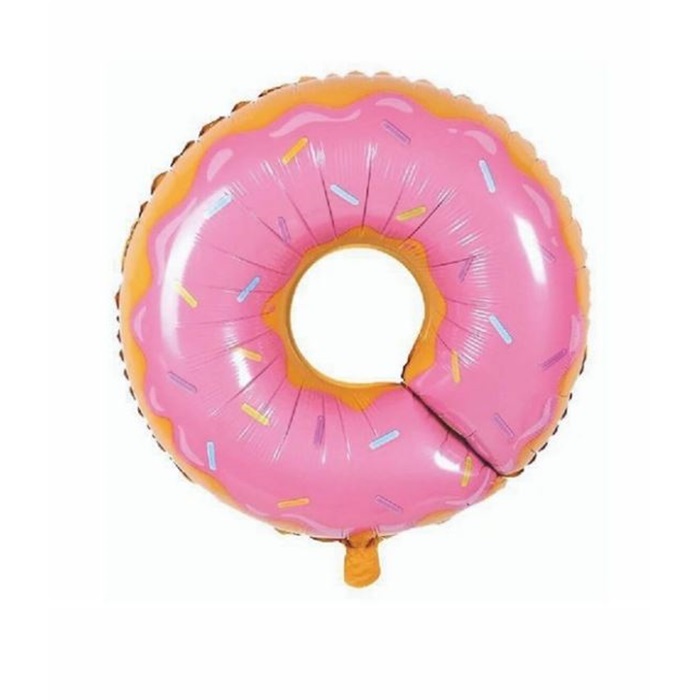 Pembe Donut Folyo Balon