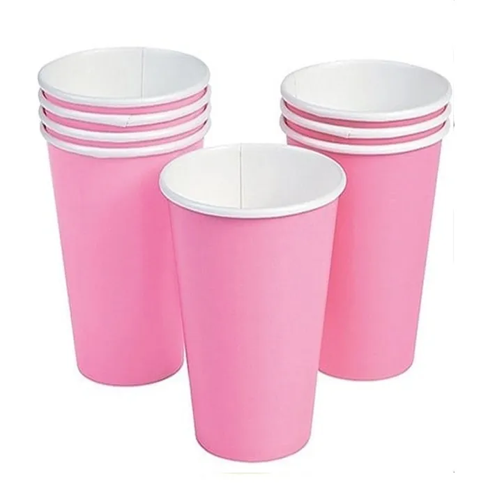 Pembe Karton Bardak