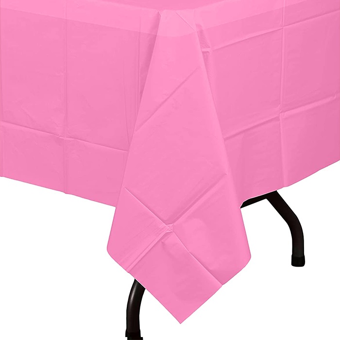 Pembe Renkli Masa Örtüsü